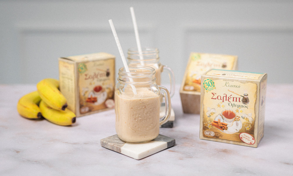 Banana Smoothie με Σαλέπι Όλυμπος